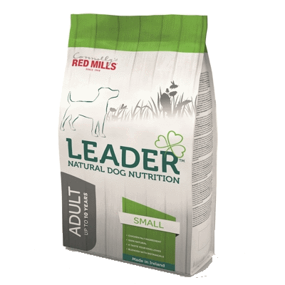 leader adult natural dog nutrition for small breed rich in omega 3