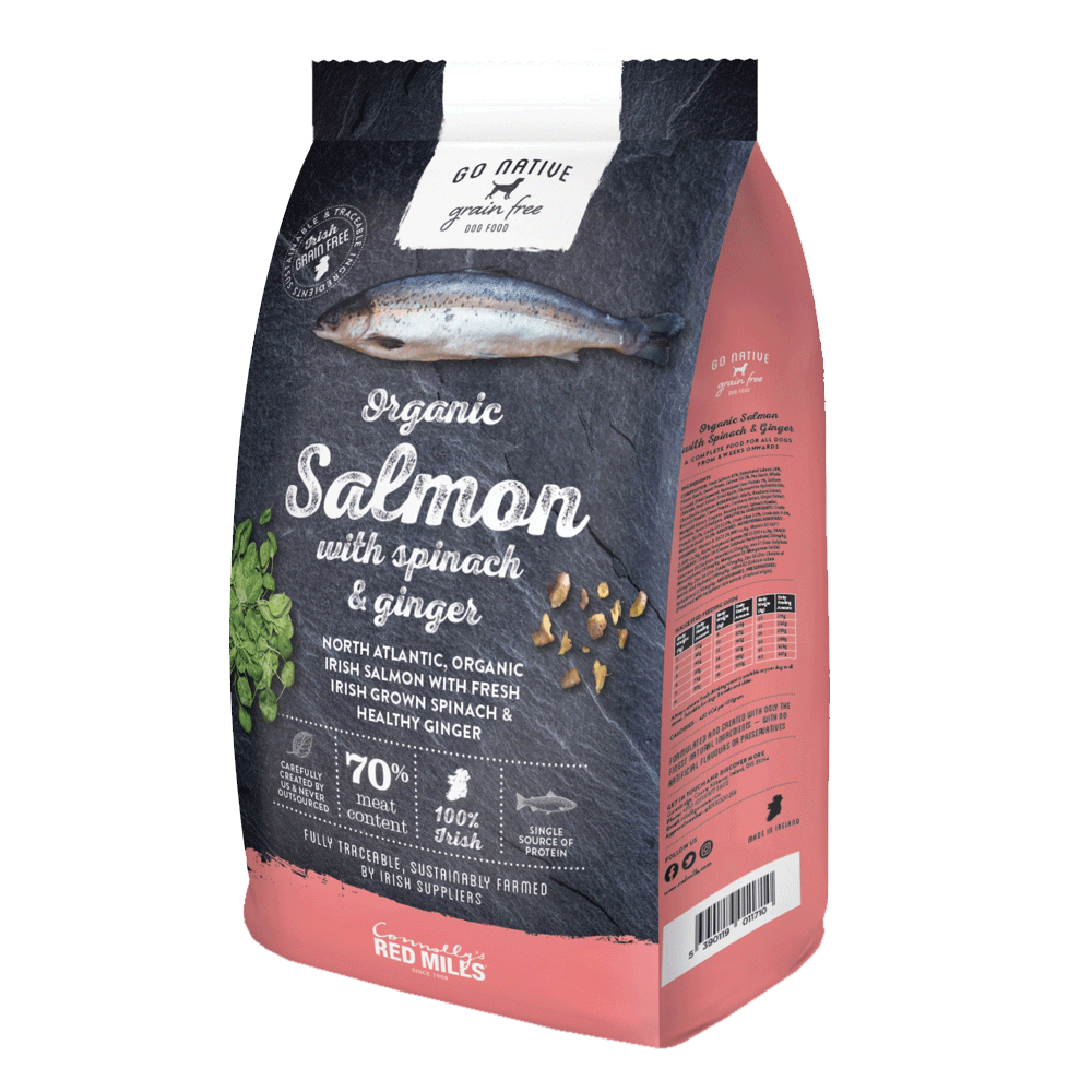 Go Native Grain Free Organic Salmon Dog Food Connolly s RED MILLS