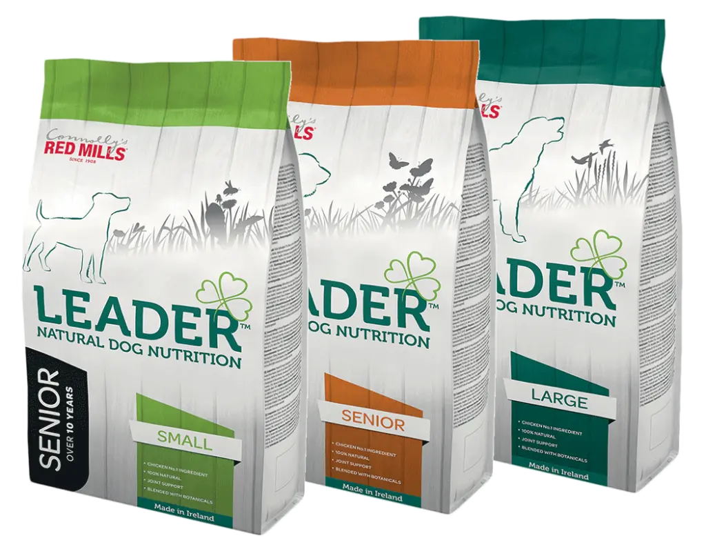 leader natural dog nutrition for small medium and large breeds